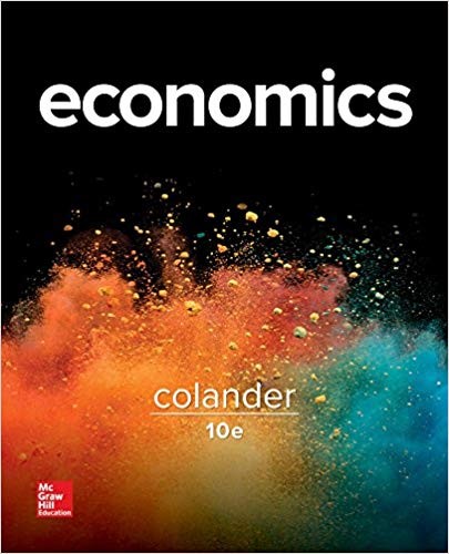 Microeconomics 10th Edition David Colander Economics 10th Edition by David Colander – Auckoo Store