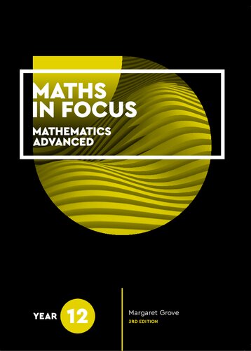 Maths In Focus Year 12 Mathematics Advanced