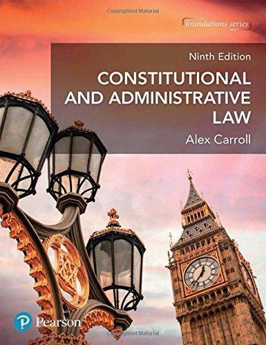 Constitutional And Administrative Law 9Th Edition – TUNED IN, LLC