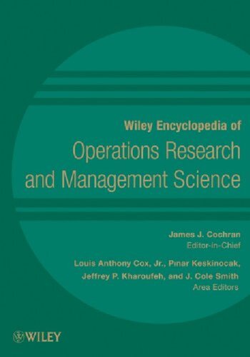 Ebook – Wiley Encyclopedia Of Operations Research And Management ...