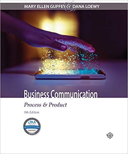 Business Communication: Process & Product 9th Edition