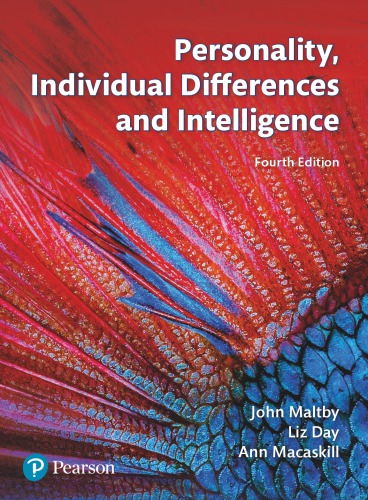 Ebook – Personality, Individual Differences And Intelligence (PDF ...