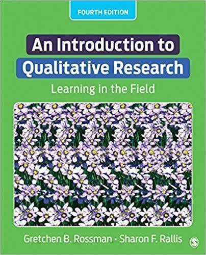 4th edition qualitative research and evaluation methods