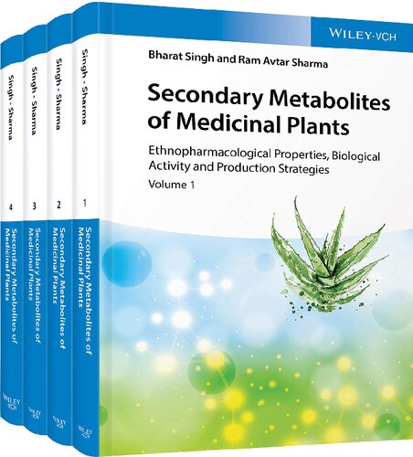 Ebook – Secondary Metabolites of Medicinal Plants, 4 Volume Set ...