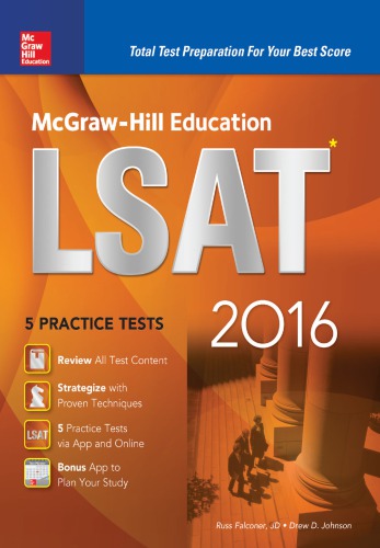 Mcgraw-hill Ebooks Free Download Pdf Ebook – McGraw-Hill Education LSAT 2017 (PDF Instant Download) – Ebook