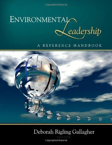 Environmental Leadership A Reference Handbook