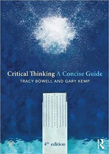 critical thinking a concise guide 4th edition