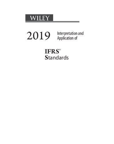 Wiley Interpretation And Application Of IFRS Standards – AttentiveSons ...