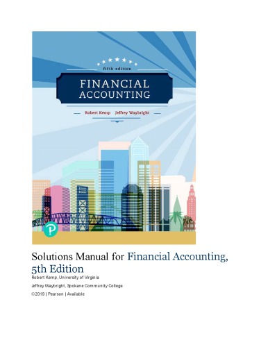 Ebook – Solutions Manual for Financial Accounting, (PDF Instant ...