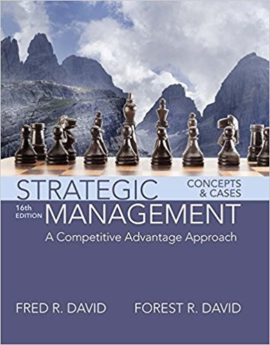 Strategic Management: A Competitive Advantage Approach, Concepts And ...