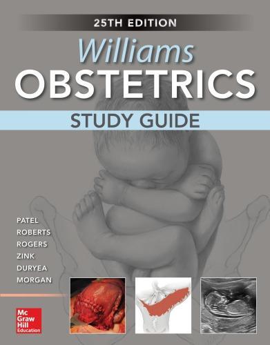 Williams Obstetrics Study Guide 25Th Edition Twin Sea Star