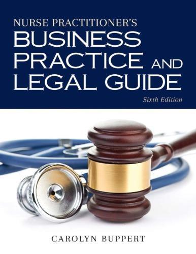 Ebook – Nurse Practitioner Business Practice And Legal Guide 6th ...