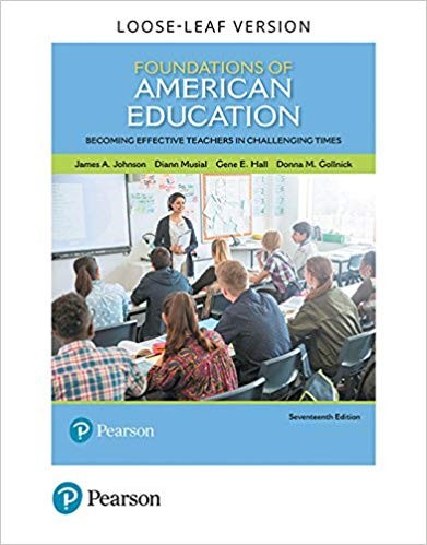 Ebook – Foundations of American Education: Becoming Effective Teachers ...