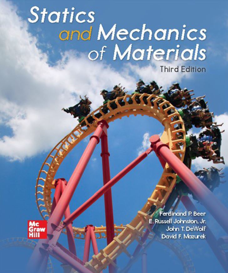 Statics and mechanics of materials 3rd 3e ferdinand beer twin sea star