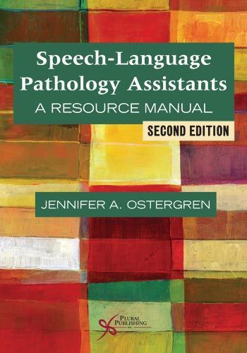 Ebook – Speech Language Pathology Assistants A Resource Manual 2Nd ...