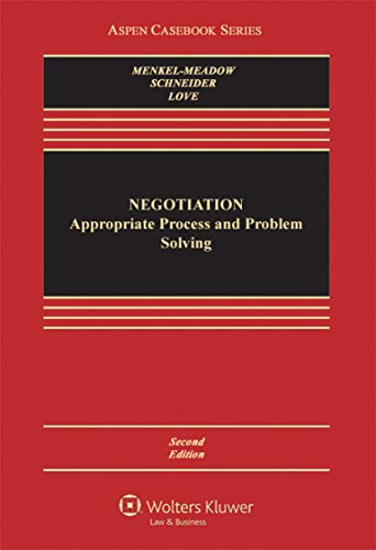 negotiation processes for problem solving