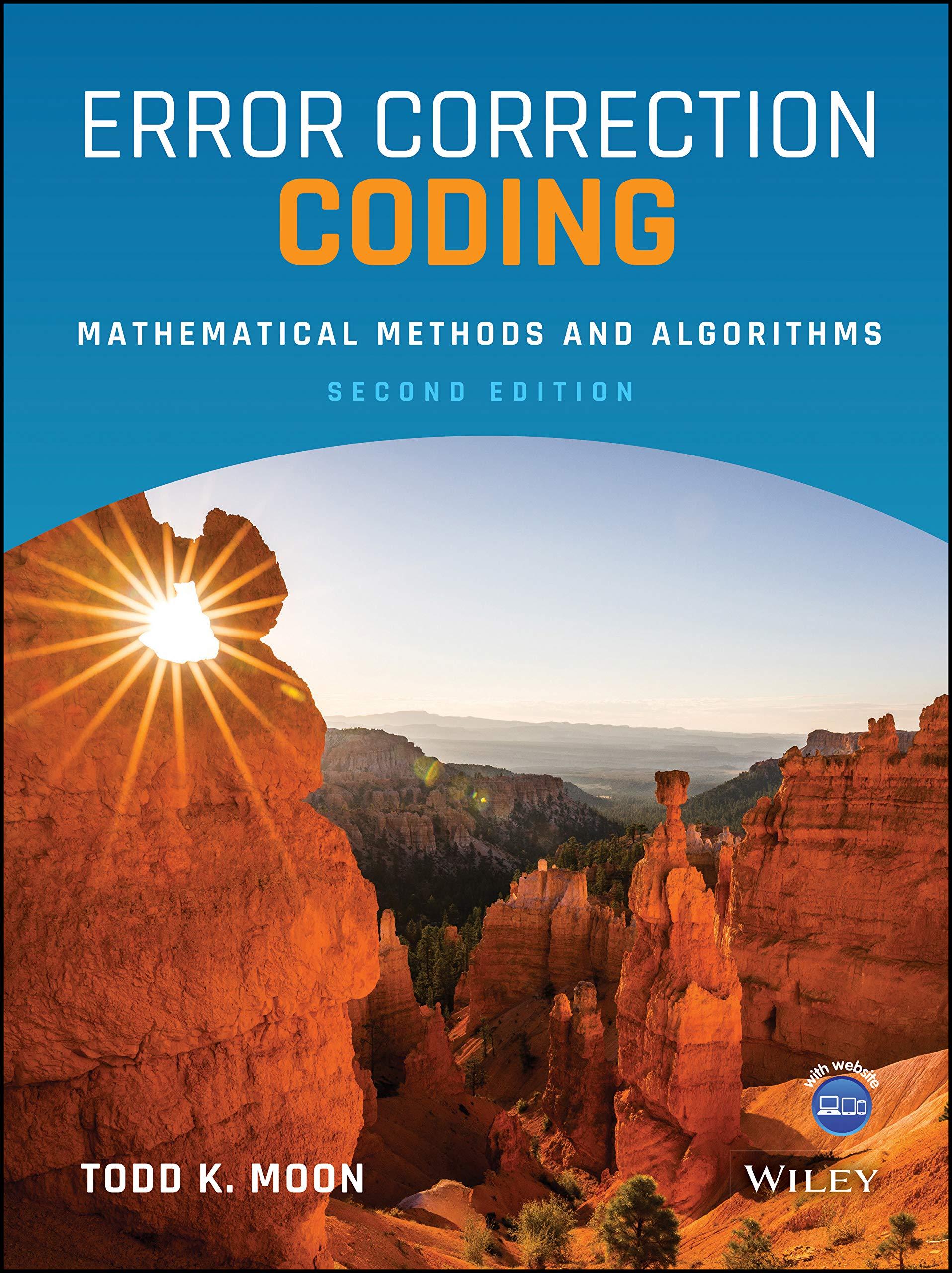 Ebook – Error Correction Coding Mathematical Methods And Algorithms 2Nd ...