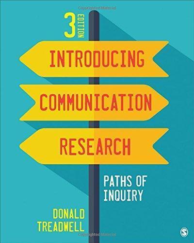 introducing communication research paths of inquiry pdf