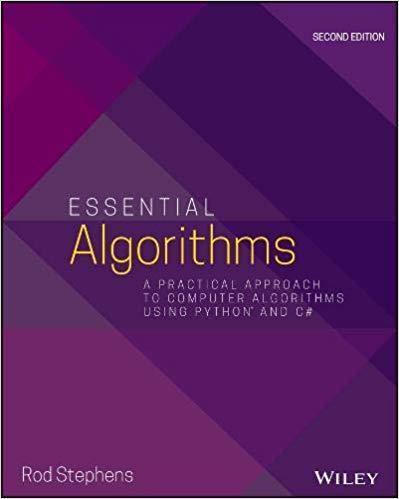 Essential Algorithms A Practical Approach To Computer Algorithms Using ...