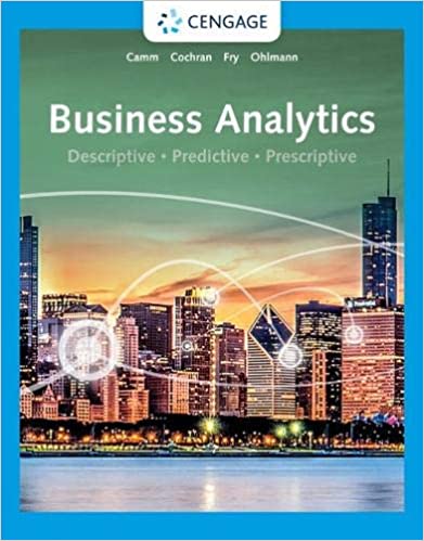 Business Analytics 4th Edition by Jeffrey D. Camm