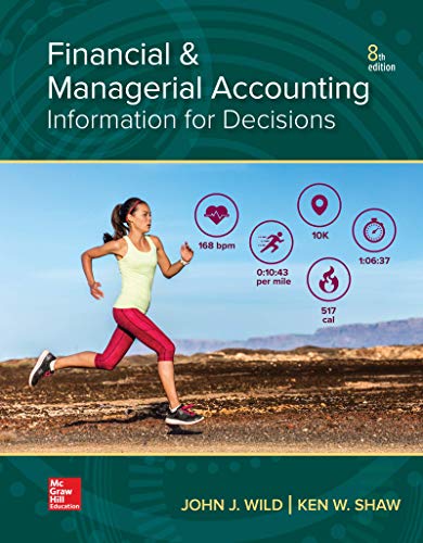 Ebook – Financial And Managerial Accounting 8th Edition (PDF Instant ...