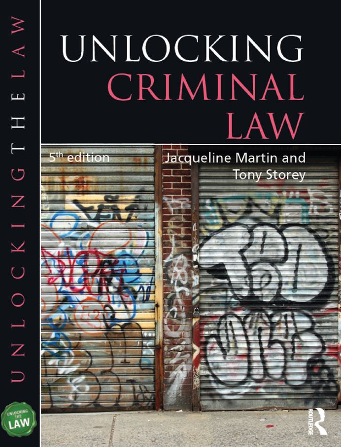 Unlocking Criminal Law 5th 5E Jacqueline Martin Twin Sea Star unlocking-criminal-law-5th-5e-jacqueline-martin-twin-sea-star