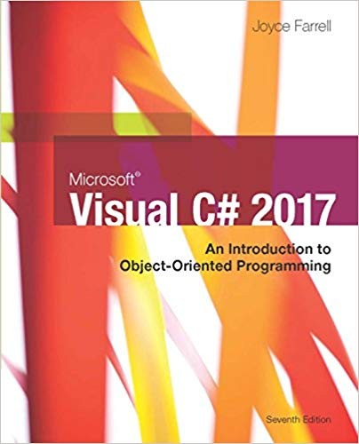 Microsoft Visual C#: An Introduction to Object-Oriented Programming 7th Edition