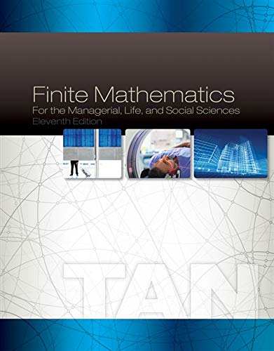 Ebook – Finite Mathematics for the Managerial, Life, and Social ...