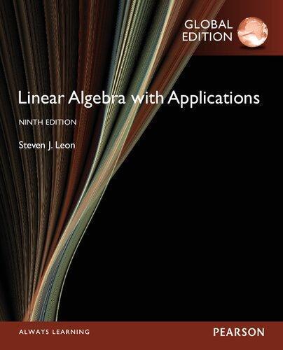 Linear Algebra With Applications 9Th Edition – Hacasa Shop